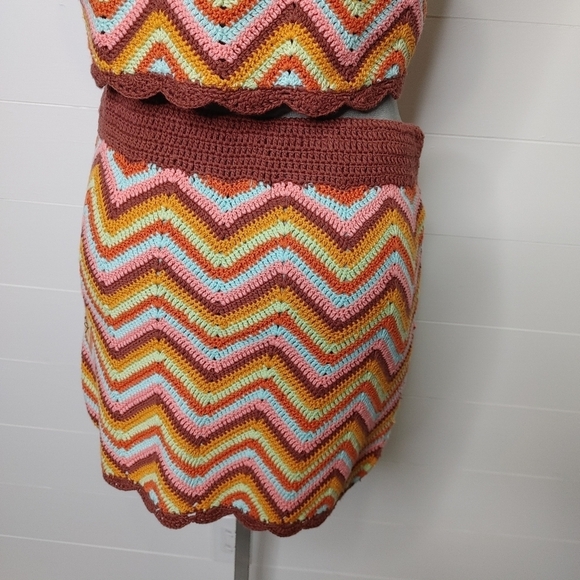 BOHO Crochet Outfit M - Picture 7 of 15